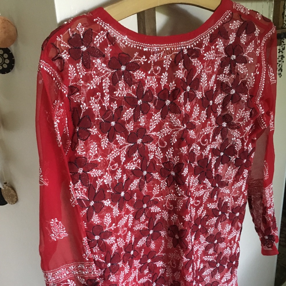 Red tunic - Picture 3 of 3